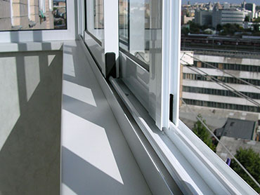 раздвижные балконные рамы в Минске