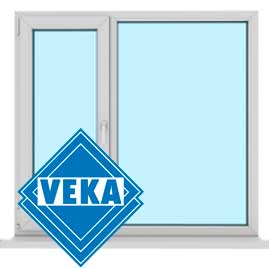 Одностворчатые окна Veka в Мяделе