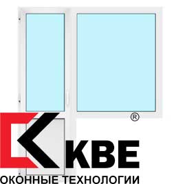 Балконный блок KBE в Берёзовке
