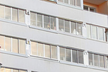 алюминиевые балконные рамы в Минске